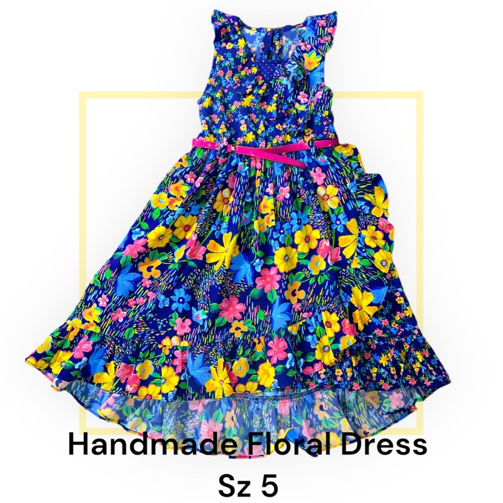 Handmade Tropical Dress